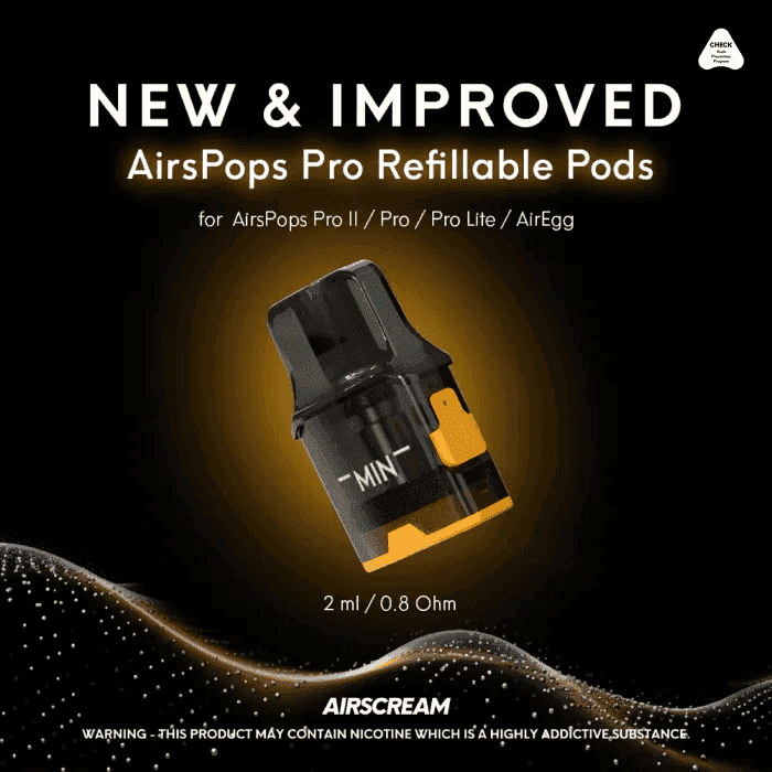 Airscream Airspops Pro II 氣泡2代可調瓦電子煙主機空倉煙彈官網:圖片 5