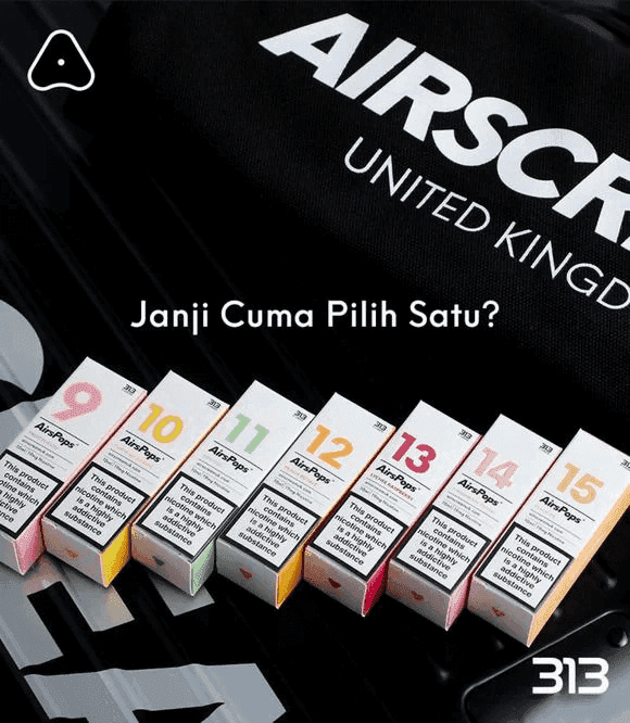 AIRSCREAM AIRSPOPS 313 數字電子煙小煙油官網:圖片 4