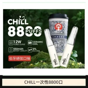10種口味|鴨嘴獸CHILL 8800口一次性電子菸 8ml大容量煙油