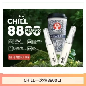 鴨嘴獸CHILL 8800口一次性電子菸