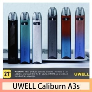 UWELL Caliburn A3S咖哩棒A3S POD電子煙主機官網評價說明書